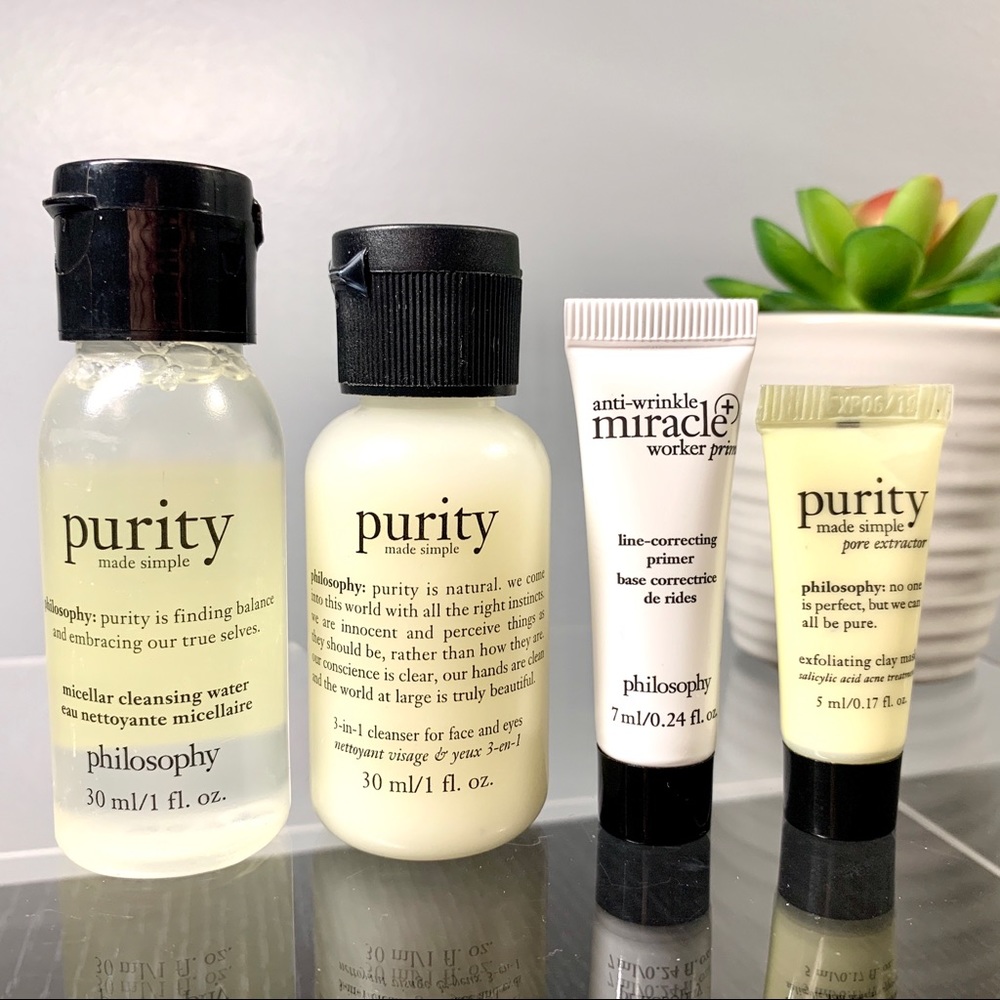 Philosophy I I Cleanser Micellar H20 Primer + Mask